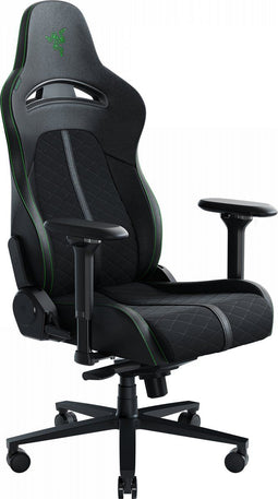 Razer Enki - Gaming chair - Ultrabreed zitvlak en rughoekverstelling tot 152 graden - Zwart/groen