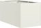 vidaXL - Plantenbak - 40x80x40 - cm - koudgewalst - staal - wit