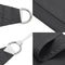 vidaXL - Zonnezeil - 2x2x2 - m - 100% - polyester - oxford - antracietkleurig