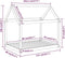 vidaXL - Hondenmand - 111x80x100 - cm - massief - grenenhout