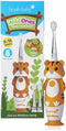 Brush-Baby BRB233 - Elektrische tandenborstel - Sonisch met timer - Zwart Oranje Wit