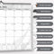 Systemyze S0057 - Wandkalender - 12 Maanden - Ophangbaar - 43 x 33 cm - Grijs/Wit
