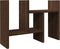 Bureau organiser 34,5x15,5x35,5 cm hout bruin eikenkleurig
