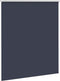 vidaXL - Rolgordijn - verduisterend - 120x130 - cm - stofbreedte - 116,6 - cm - blauw
