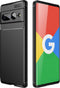 iMoshion Hoesje Geschikt voor Google Pixel 7 Pro Hoesje Siliconen - iMoshion Carbon Softcase Backcover - Zwart