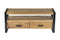 Livingfurn - TV Meubel Nairobi 120cm - Mangohout / Gecoat Staal