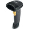 Zebra LS2208 - Barcode Scanner 1D Laser - 2,1 m snoer - Zwart