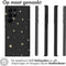 iMoshion Hoesje Geschikt voor Samsung Galaxy S23 Ultra Hoesje Siliconen - iMoshion Design hoesje - Goud / Stars Gold