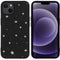 iPhone 13 Hoesje Siliconen - iMoshion Design hoesje - Zwart / Meerkleurig / Goud / Stars Gold