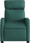 Fauteuil verstelbaar stof donkergroen