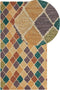 KESKIN - Vloerkleed - Multicolor - 80 x 150 cm - Wol
