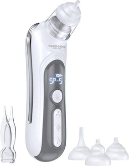 Vulpes Goods® PRO - Baby Neusreiniger Elektrisch - 5 Zuigsterktes