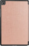 imoshion Galaxy Tab A7 - Trifold Bookcase - Auto-wake functie - Rosé Goud