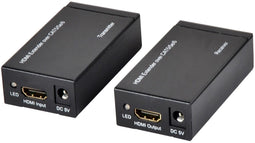 Ewent EW3715 - AV-zender & ontvanger - HDMI 1.4 x 2 - Zwart
