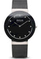 Bering Dames 11435-102 - Polshorloge - Saffierglas 35 mm - Zwart