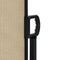 vidaXL - Windscherm - uittrekbaar - 220x600 - cm - beige