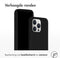 Accezz Liquid Silicone Backcover - iPhone 15 Pro Max - Schokabsorberend - Zwart