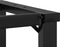 vidaXL - Salontafelpoten - O-frame - 90x30x43 - cm - gietijzer