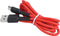 UNIQ Accessory snellader dataoverdracht Rood Micro USB Kabel 200cm - Nylon