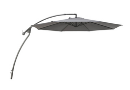 Florida Zweefparasol Rond - Antraciet, Ø300 cm
