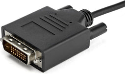 Startech CDP2DVIMM2MB - USB C naar DVI Adapter - 2 m - Zwart