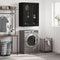 vidaXL - Wandkast - 69,5x34x90 - cm - zwart