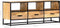 vidaXL - Tv-meubel - 120x30x45 - cm - massief - mangohout