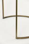 Light & Living - Bijzettafel SOBRINA - Ø50x52cm - Zwart - Set van 2