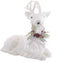 Christmas Kerstversiering Wit Polyfoam Herten 60 X 37 X 63 Cm