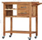vidaXL - Keukentrolley - 80x45x91 - cm - massief - acaciahout