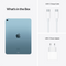 Apple iPad Air 5 (2022, M1 series) - Blauw - 64 GB - WiFi