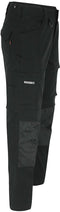Herock Dero (2101) - Werkbroek - 2-way stretch met kniezakken - Zwart - Maat 38