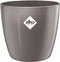 Elho Brussels Diamond Rond 22 - Bloempot voor Binnen - Ø 22.4 x H 20.1 cm - Oyster pearl