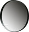 WOOOD Doutzen Spiegel - Metaal - Zwart - 80x80x5