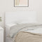 vidaXL - Hoofdbord - 80x5x78/88 cm - kunstleer - wit