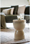 Light & Living Bijzettafel Finca - Wit - 28.5x28.5x42cm - Modern