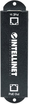 Intellinet 560962 - PoE injector - 1x Ethernet 1Gbps 1x Ethernet 100Mbps - Zwart