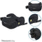 Titaniumbaby Tano - Zitverhoger - ISOFIX - 22-36 kg 125-150 cm - Zwart