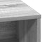 vidaXL - Dressoir - met - LED - Verlichting - Grijs - Sonoma - 71x34,5x75 - cm