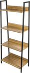 ERRO Boekenkast - Boekenrek - 60x30x140 cm - Bruin Zwart