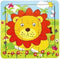 Mama Memo Legpuzzel Hout Leeuw 9 Stukjes 15 X 15 Cm Multicolor