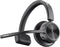 HP Poly Voyager 4310 - USB-A Headset - Microsoft Teams Certified met BT700 dongle - Zwart