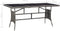 vidaXL - Tuintafel - 170x80x74 - cm - poly - rattan - grijs