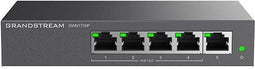 Grandstream GWN7700P - Unmanaged Switch - 5x 1Gbps Ethernet - 4x PoE+ (802.3at) - PoE-budget 60W