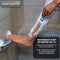 Starlyf Handy Grasp Pro - Douche Wandbeugel - 30,5 cm - Geen boorgaten - Zilver