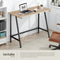 tectake® Newton - Bureau - Industrieel design - Lichtbruin - Afmetingen (LxBxH) 100 x 50 x 77 cm