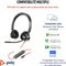 Poly Blackwire C3320 - On Ear Headset - Ruisonderdrukking USB-C/A - Zwart