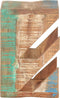 vidaXL - Wandskateboardhouder - 25x20x30 - cm - massief - gerecycled - hout