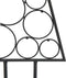 vidaXL - Kerstdecoratie - kerstboom - 60 - cm - metaal - zwart