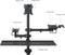 TooQ TQPM0003 - Schermtafel Support - Draaiend - Zwart (2 stuks)